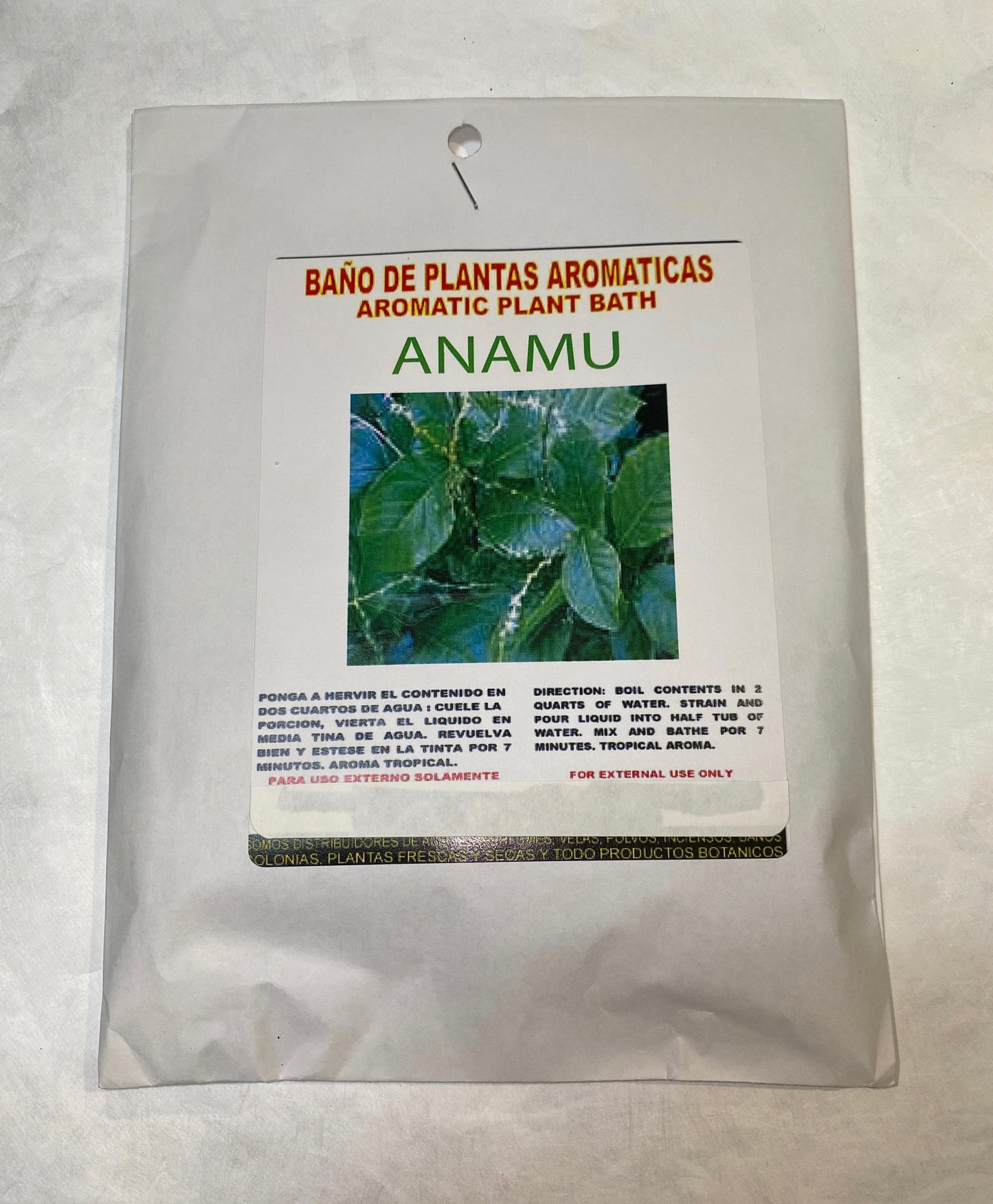Anamu Herb Bath