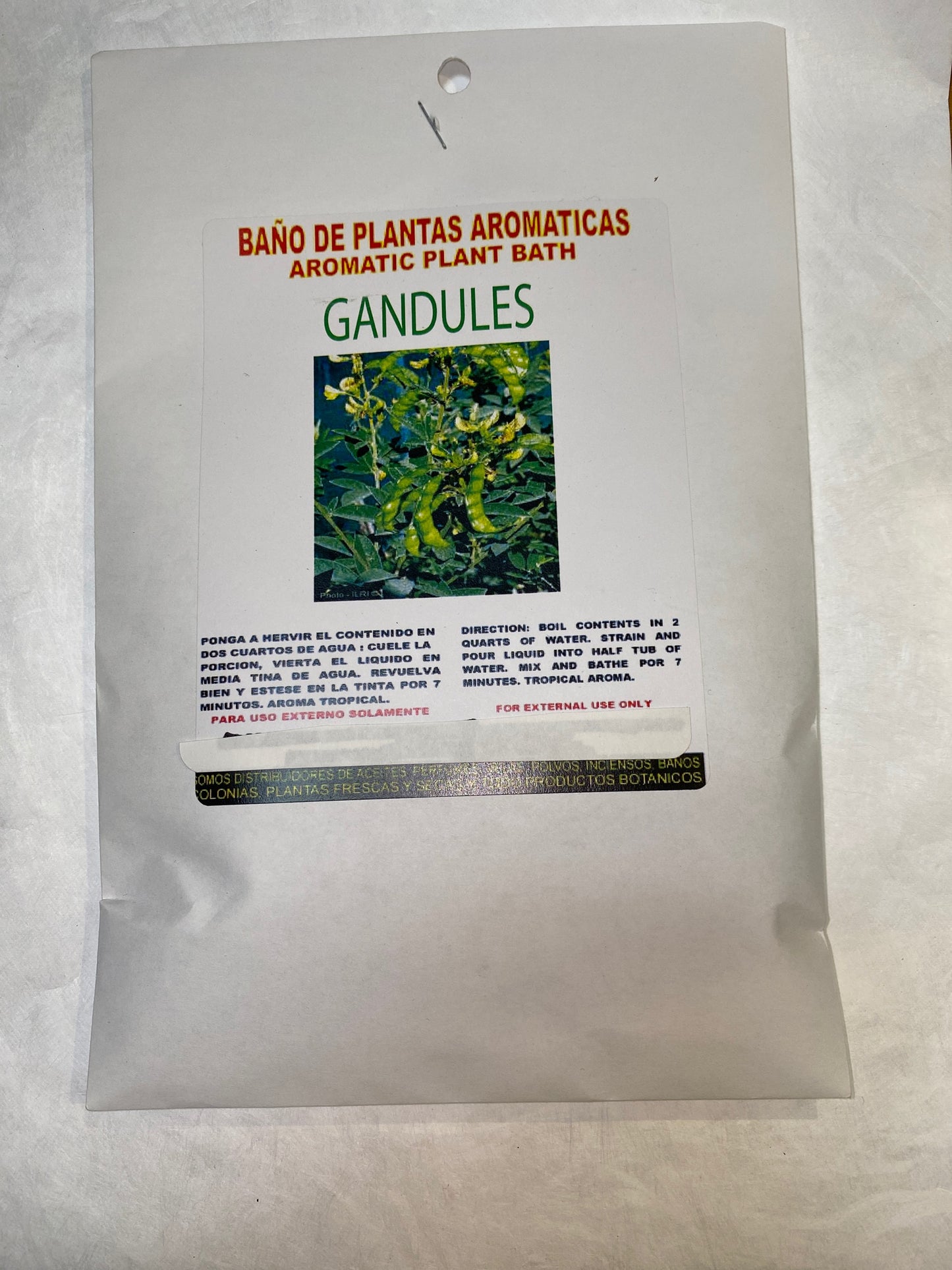 Hoja de Gandules / Pigeon Pea Leaf