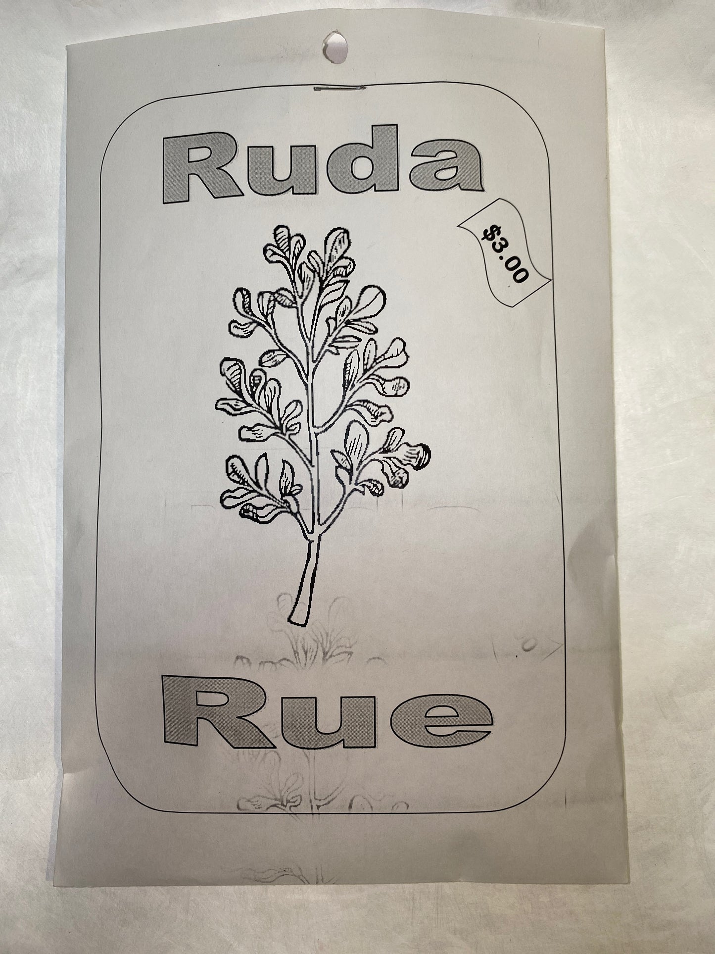 Rue/Ruda Dry Herbs